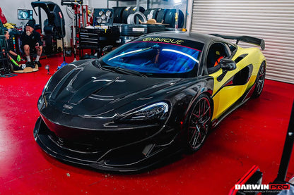 DarwinPRO BKSS Style Carbon Fiber Front Lip | 2015-2021 McLaren 540C