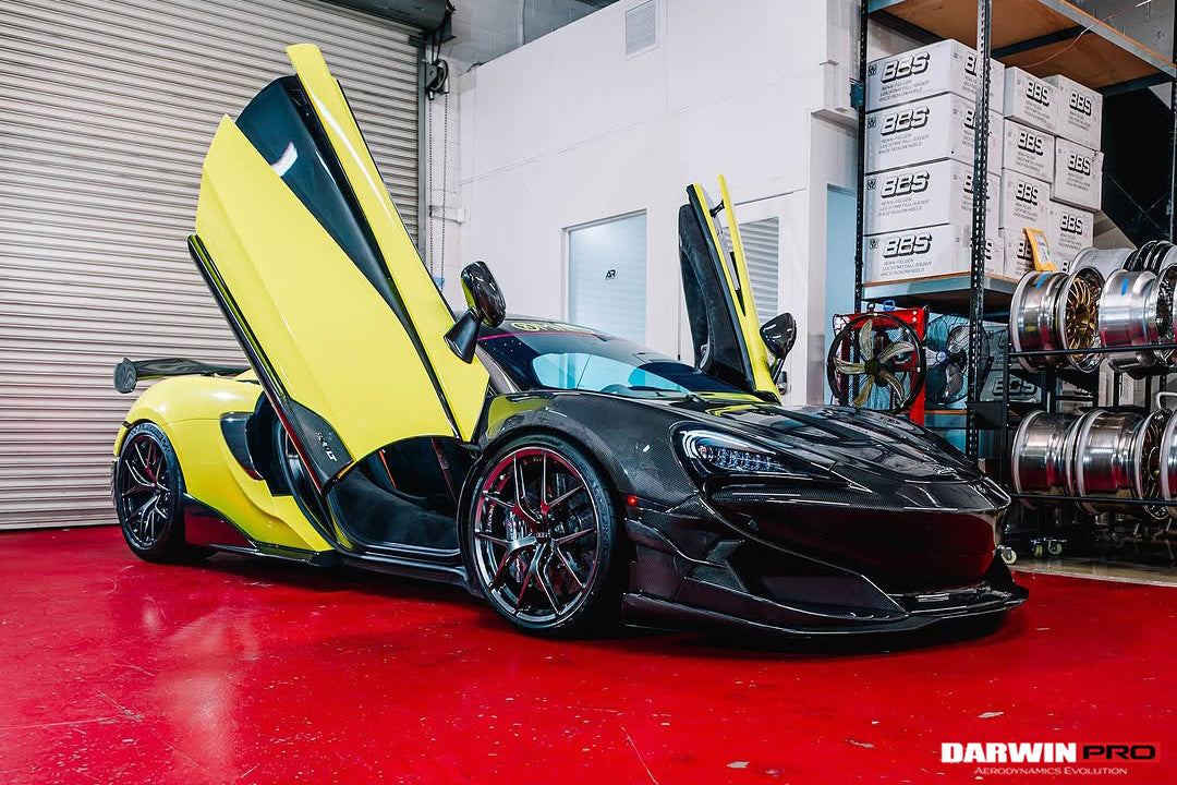 DarwinPRO BKSS Style Carbon Fiber Front Lip | 2015-2021 McLaren 540C