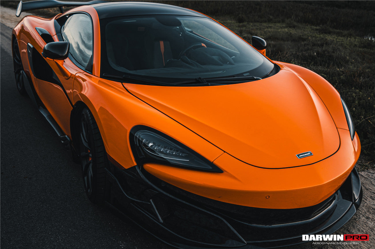 DarwinPRO 2015-2021 McLaren 600lt & 570S BKSS Style Carbon Fiber Front Lip