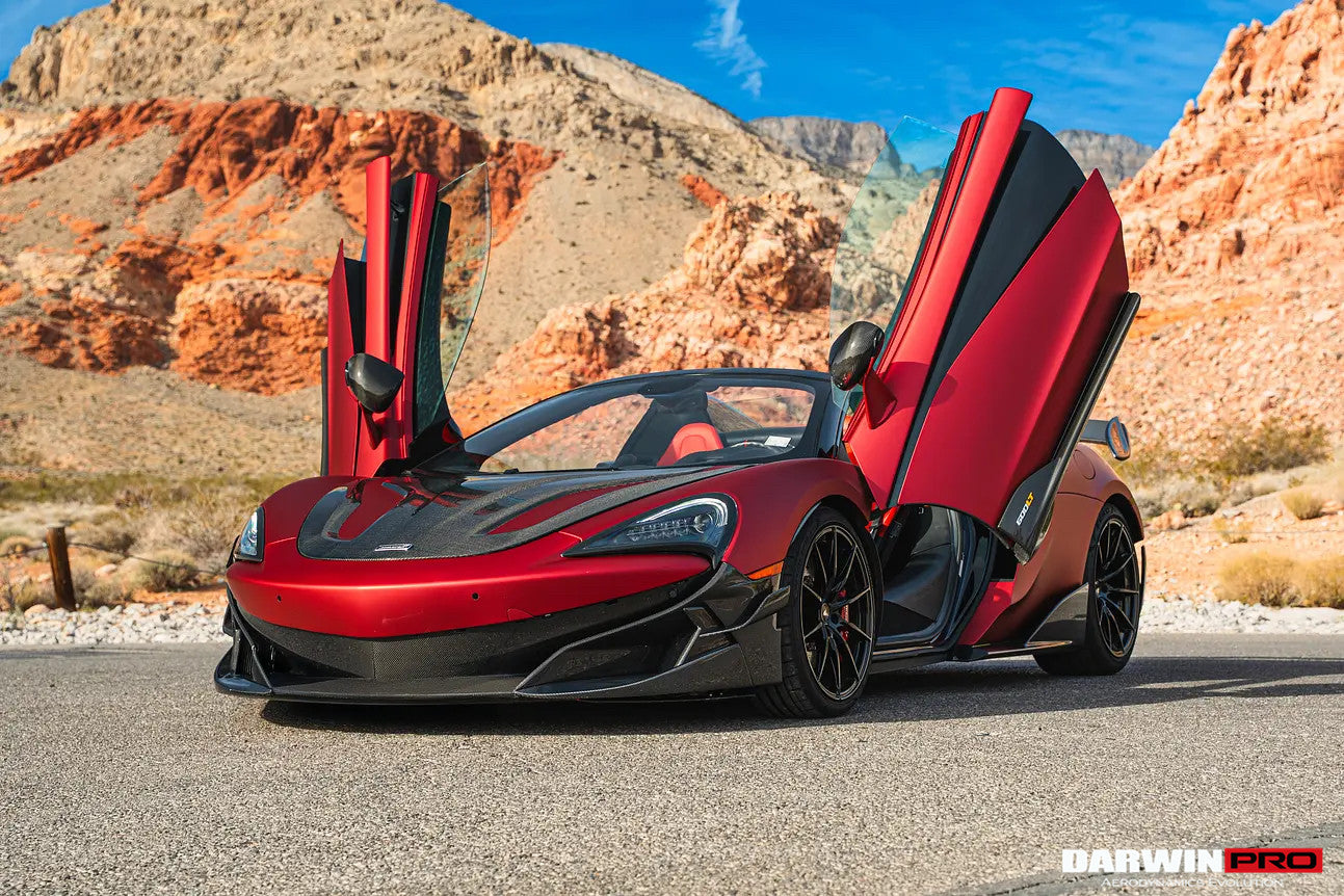 DarwinPRO 2015-2021 McLaren 600lt 540C 570S Carbon Fiber Side Skirts Under Board