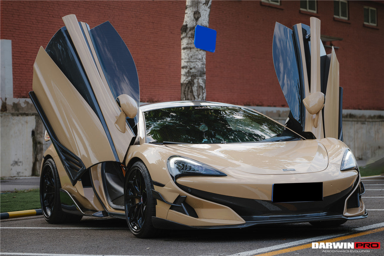 DarwinPRO 2015-2021 McLaren 600lt & 570S BKSS Style Carbon Fiber Front Lip