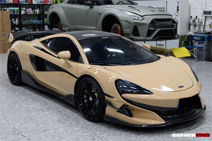 Borde delantero de fibra de carbono DarwinPRO 2015-2021 McLaren 600lt y 570S estilo BKSS