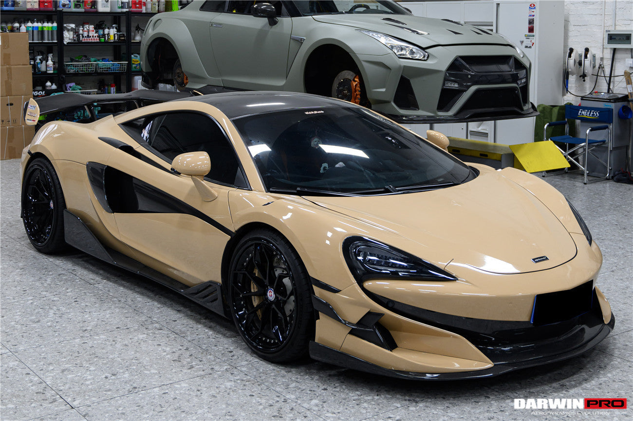 DarwinPRO BKSS Style Dry Carbon Fiber Trunk Spoiler Wing | 2018-2021 McLaren 600LT