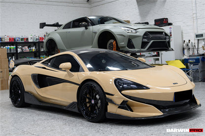 DarwinPRO 2015-2021 McLaren 600lt & 570S BKSS Style Carbon Fiber Front Lip