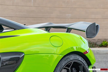 DarwinPRO BKSS Style Dry Carbon Fiber Trunk Spoiler Wing | 2018-2021 McLaren 600LT