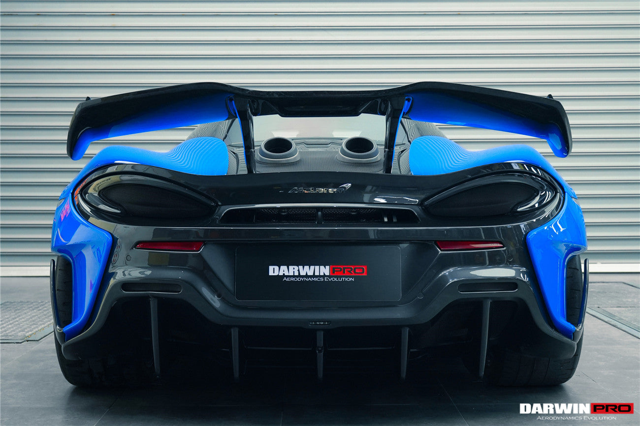 DarwinPRO BKSS Style Dry Carbon Fiber Trunk Spoiler Wing | 2018-2021 McLaren 600LT