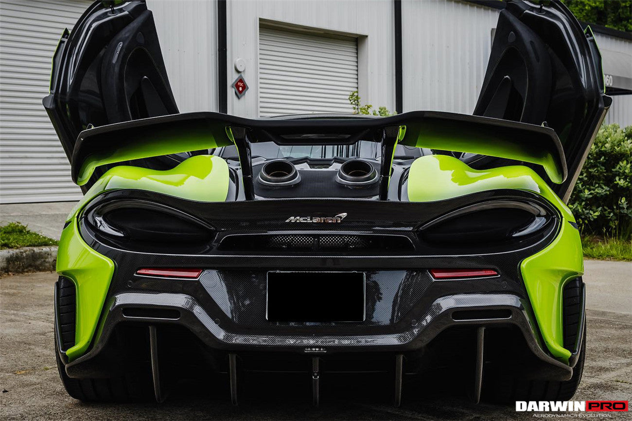 DarwinPRO BKSS Style Dry Carbon Fiber Trunk Spoiler Wing | 2018-2021 McLaren 600LT