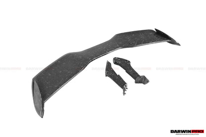 DarwinPRO Darwinpro 2015-2021 McLaren 540c & 570s BKSS Style Rear Bumper and Wing and Engine Trunk and Exhaust