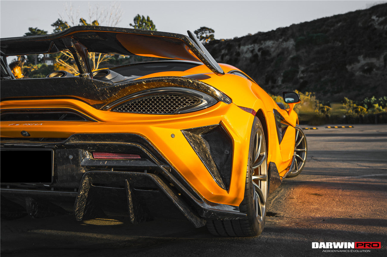 DarwinPRO BKSS Style Dry Carbon Fiber Trunk Spoiler Wing | 2018-2021 McLaren 600LT