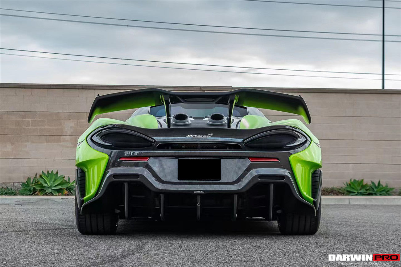 DarwinPRO BKSS Style Dry Carbon Fiber Trunk Spoiler Wing | 2018-2021 McLaren 600LT