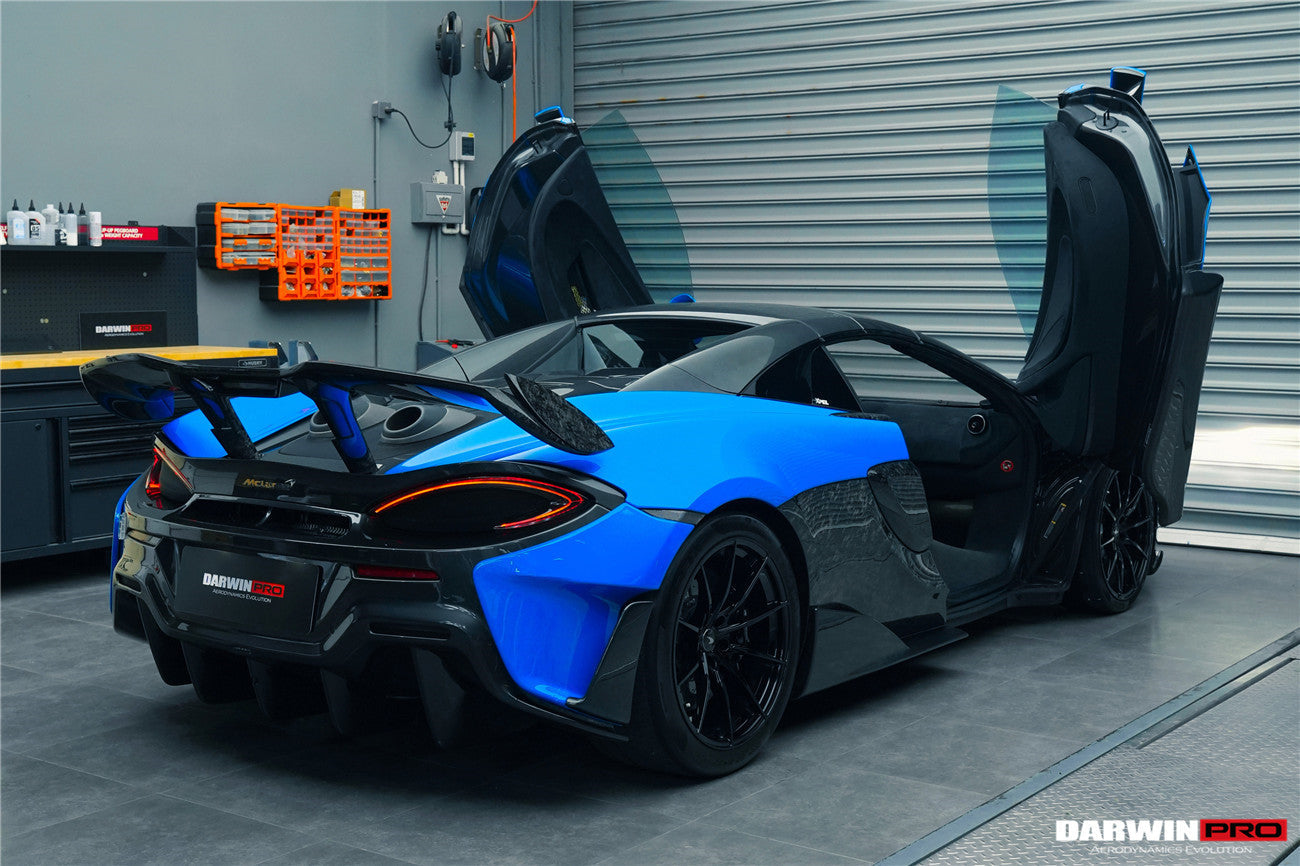 DarwinPRO BKSS Style Dry Carbon Fiber Trunk Spoiler Wing | 2018-2021 McLaren 600LT