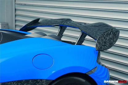 DarwinPRO BKSS Style Dry Carbon Fiber Trunk Spoiler Wing | 2018-2021 McLaren 600LT