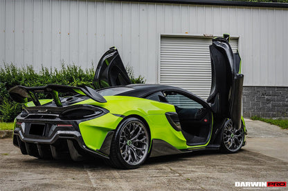 DarwinPRO BKSS Style Dry Carbon Fiber Trunk Spoiler Wing | 2018-2021 McLaren 600LT