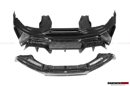 DarwinPRO Darwinpro 2015-2021 McLaren 540c & 570s BKSS Style Rear Bumper and Wing and Engine Trunk and Exhaust