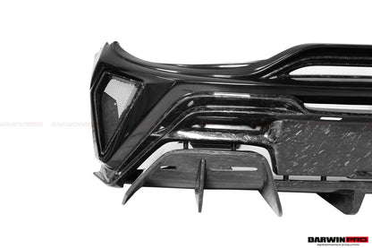 DarwinPRO Darwinpro 2015-2021 McLaren 540c & 570s BKSS Style Rear Bumper and Wing and Engine Trunk and Exhaust
