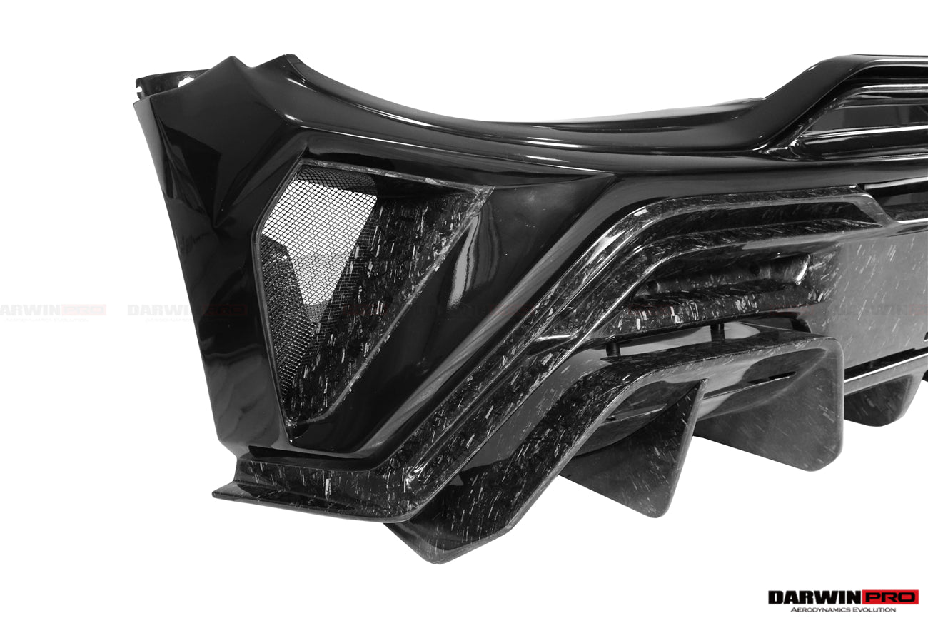 DarwinPRO Darwinpro 2015-2021 McLaren 540c & 570s BKSS Style Rear Bumper and Wing and Engine Trunk and Exhaust