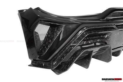 DarwinPRO Darwinpro 2015-2021 McLaren 540c & 570s BKSS Style Rear Bumper and Wing and Engine Trunk and Exhaust