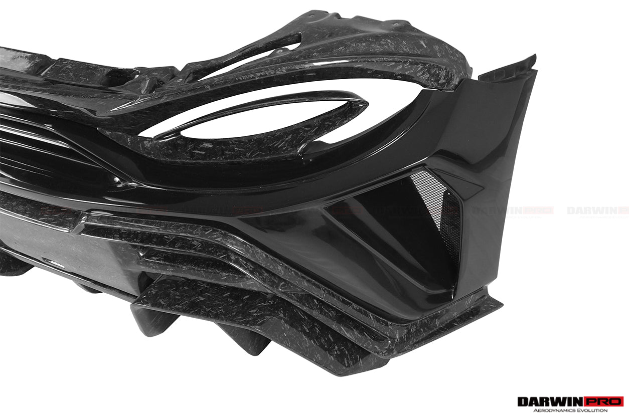 DarwinPRO 2018-2021 McLaren 600lt BKSS Style Partial Carbon Fiber Rear Bumper