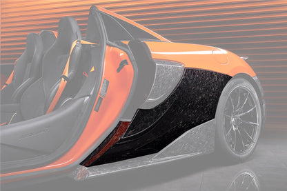 DarwinPRO 2018-2021 McLaren 600lt Carbon Fiber Quarter Panel Rear Side Skirts