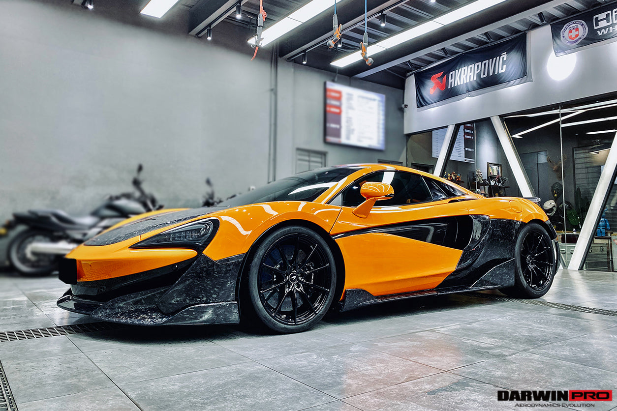 DarwinPRO 2018-2021 McLaren 600lt Carbon Fiber Quarter Panel Rear Side Skirts