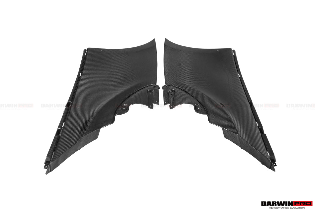 DarwinPRO 2018-2021 McLaren 600lt Carbon Fiber Quarter Panel Rear Side Skirts