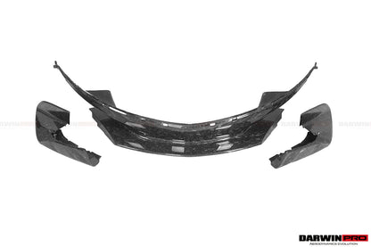 Borde de parachoques delantero de fibra de carbono DarwinPRO 2018-2021 McLaren 600lt