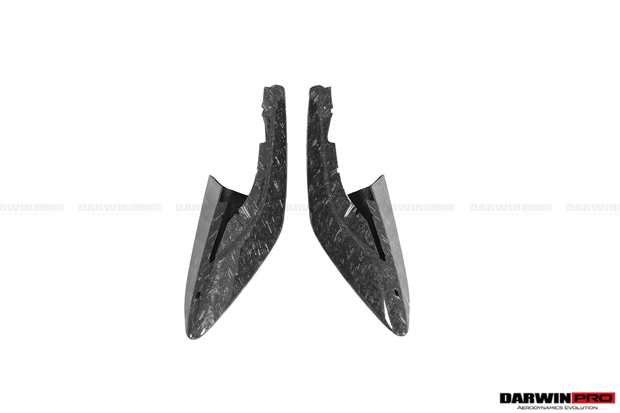 Borde de parachoques delantero de fibra de carbono DarwinPRO 2018-2021 McLaren 600lt