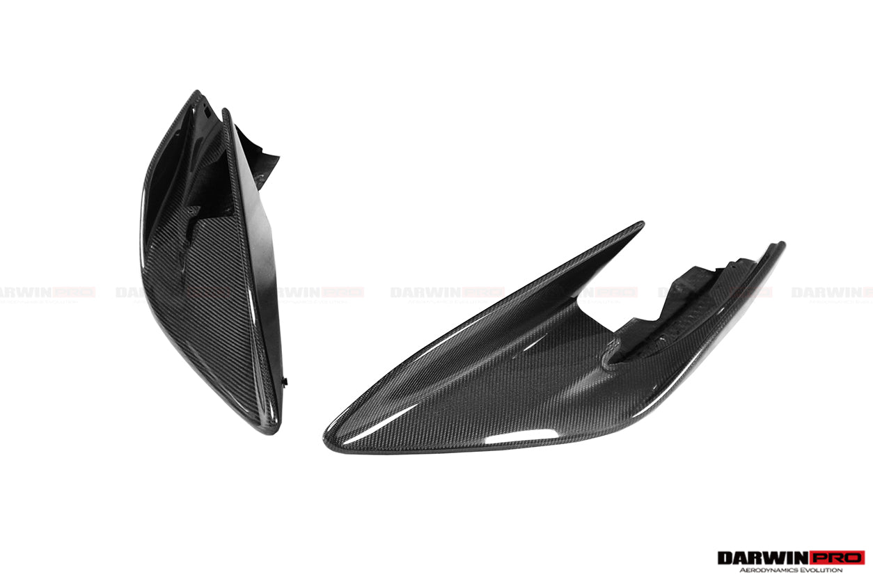 DarwinPRO 2018-2021 McLaren 600lt Carbon Fiber Front Lip Side Splitter