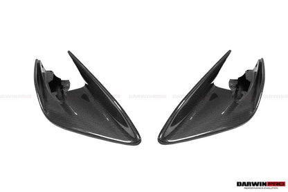 DarwinPRO 2018-2021 McLaren 600lt Carbon Fiber Front Lip Side Splitter