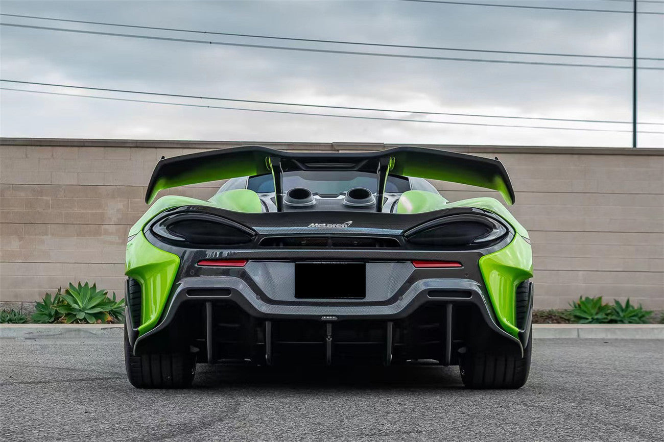 Parachoques trasero de fibra de carbono DarwinPRO 2018-2021 McLaren 600lt