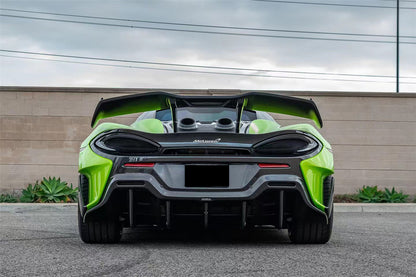 Parachoques trasero de fibra de carbono DarwinPRO 2018-2021 McLaren 600lt