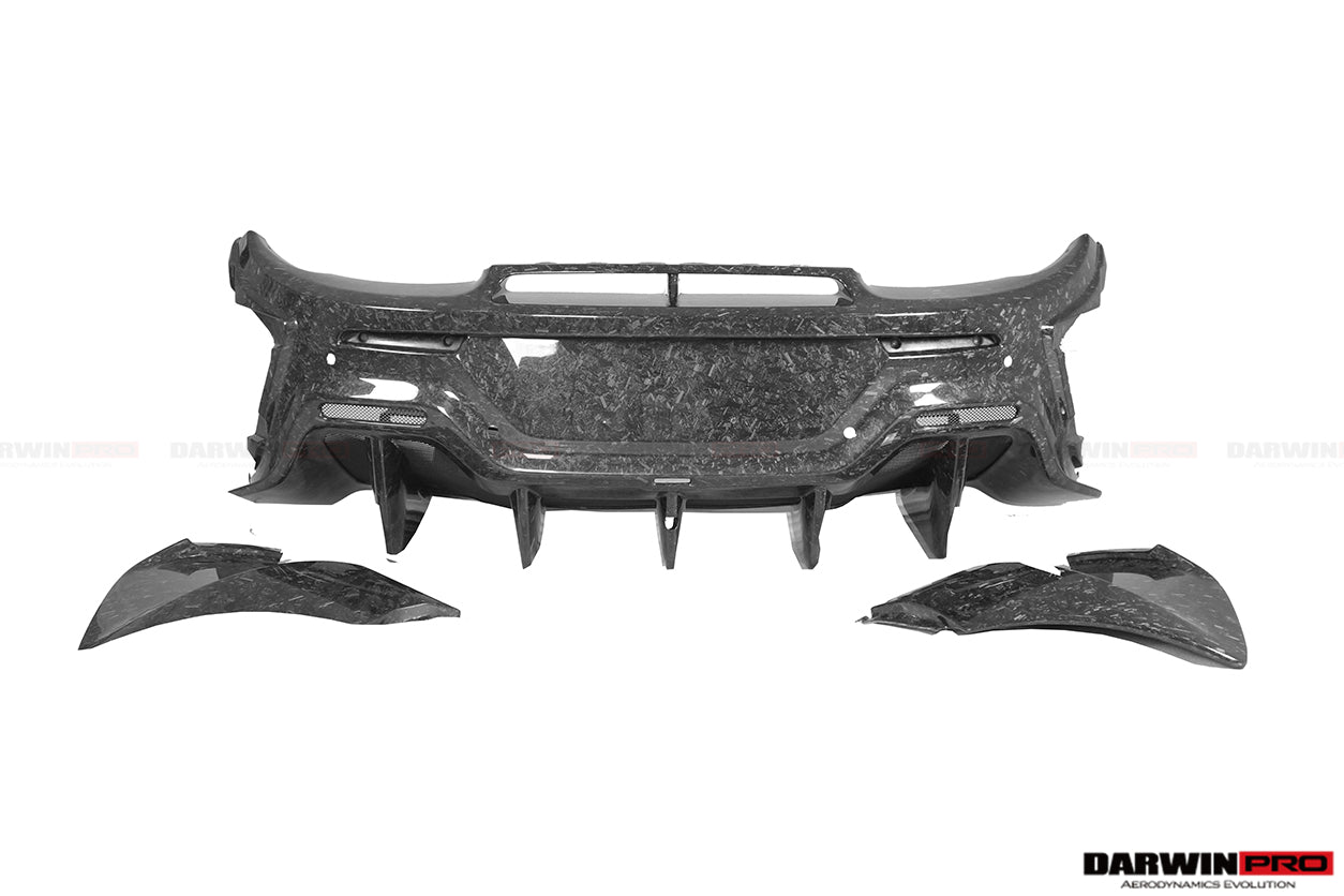 Parachoques trasero de fibra de carbono DarwinPRO 2018-2021 McLaren 600lt
