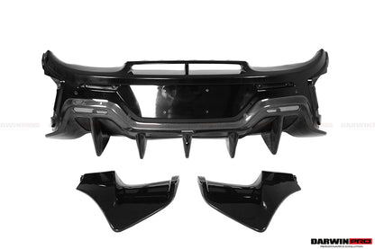 Parachoques trasero de fibra de carbono DarwinPRO 2018-2021 McLaren 600lt