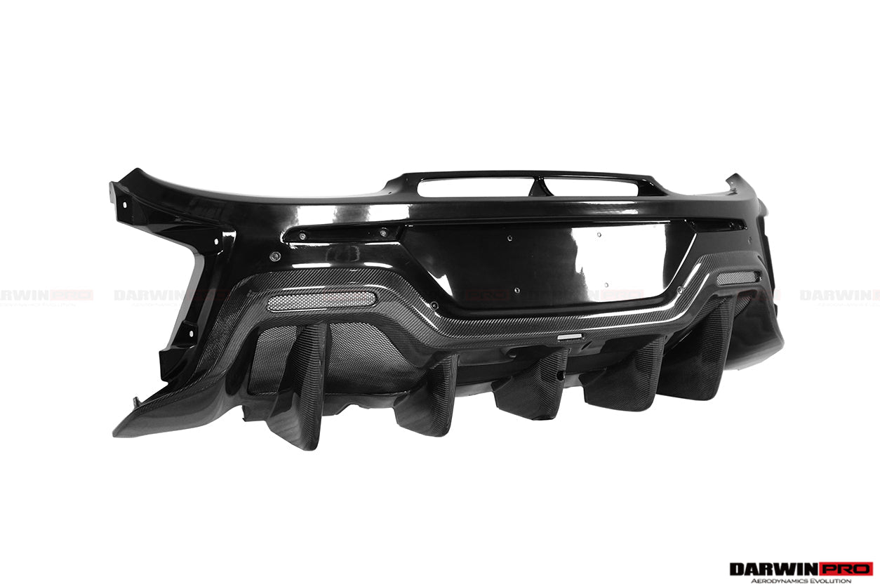 Parachoques trasero de fibra de carbono DarwinPRO 2018-2021 McLaren 600lt