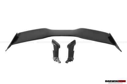 DarwinPRO BKSS Style Dry Carbon Fiber Trunk Spoiler Wing | 2018-2021 McLaren 600LT