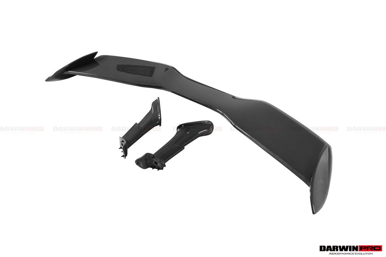DarwinPRO BKSS Style Dry Carbon Fiber Trunk Spoiler Wing | 2018-2021 McLaren 600LT
