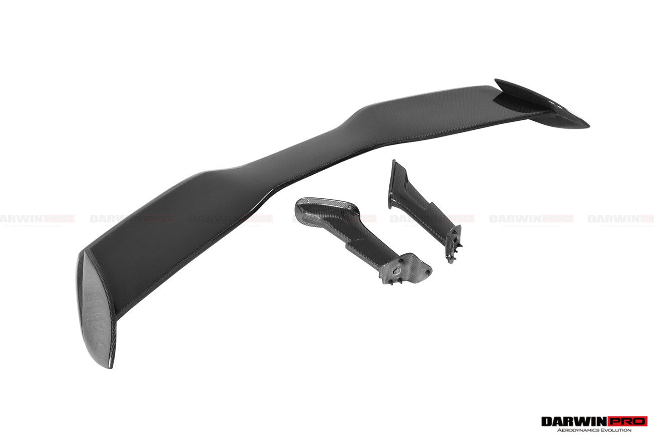 DarwinPRO BKSS Style Dry Carbon Fiber Trunk Spoiler Wing | 2018-2021 McLaren 600LT