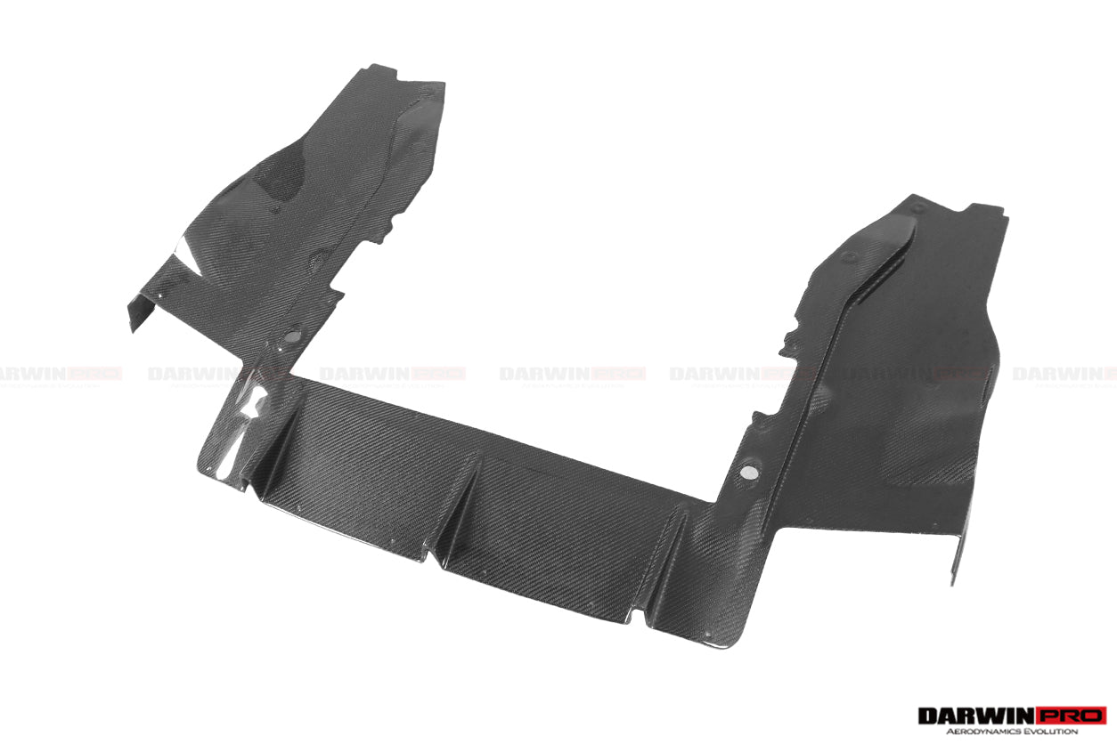 DarwinPRO Carbon Fiber Under Rear Diffuser Undertray | 2018-2021 McLaren 600LT