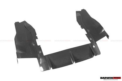 DarwinPRO Carbon Fiber Under Rear Diffuser Undertray | 2018-2021 McLaren 600LT