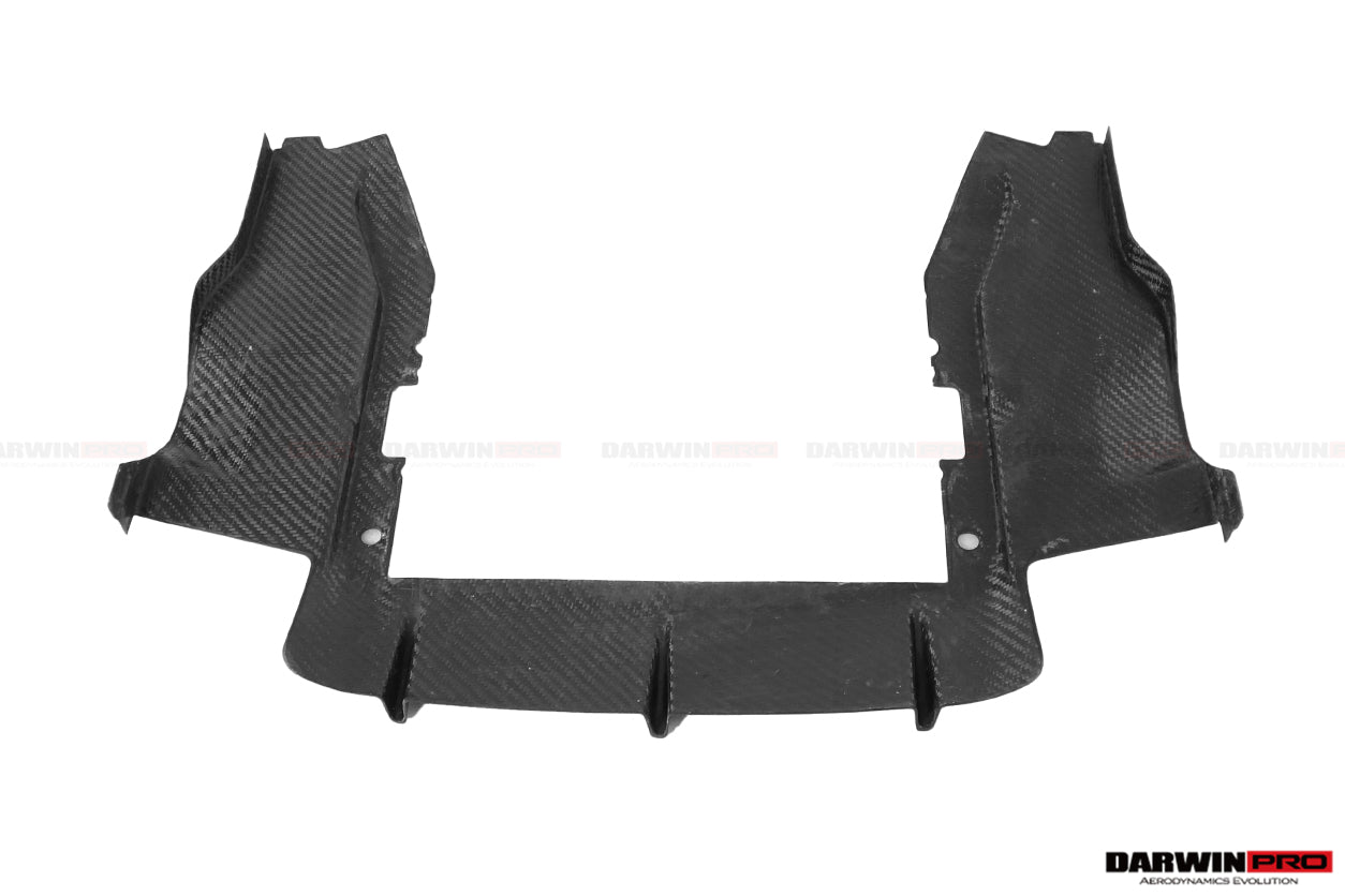 DarwinPRO Carbon Fiber Under Rear Diffuser Undertray | 2018-2021 McLaren 600LT