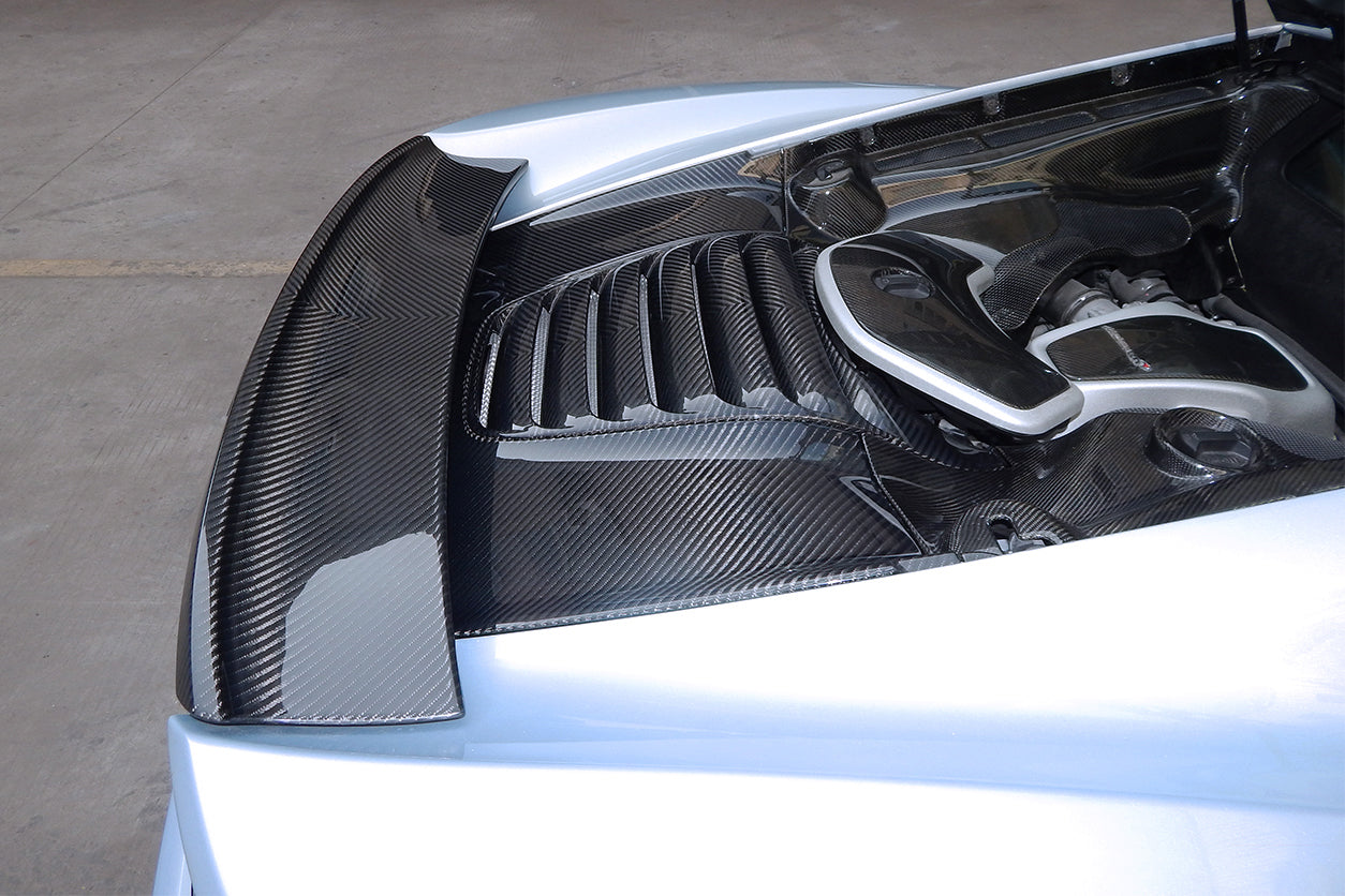 DarwinPRO 2011-2017 McLaren 650s MP4 12C Autoclave Carbon Fiber Armadillo Engine Cover Replacement