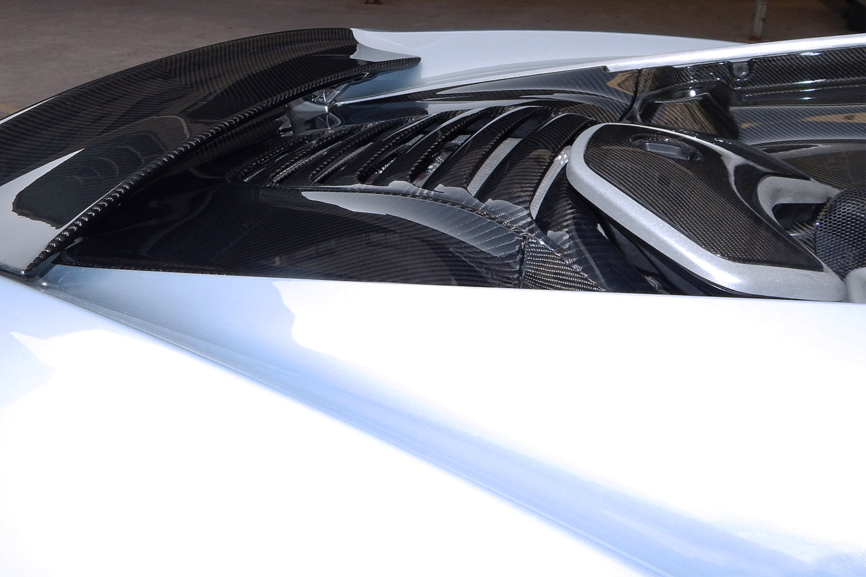 DarwinPRO 2011-2017 McLaren 650s MP4 12C Autoclave Carbon Fiber Armadillo Engine Cover Replacement