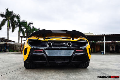 Kit de carrocería trasera de fibra de carbono seco DarwinPRO 2011-2017 para McLaren 650S, 625C, MP4, 12C y 675LT