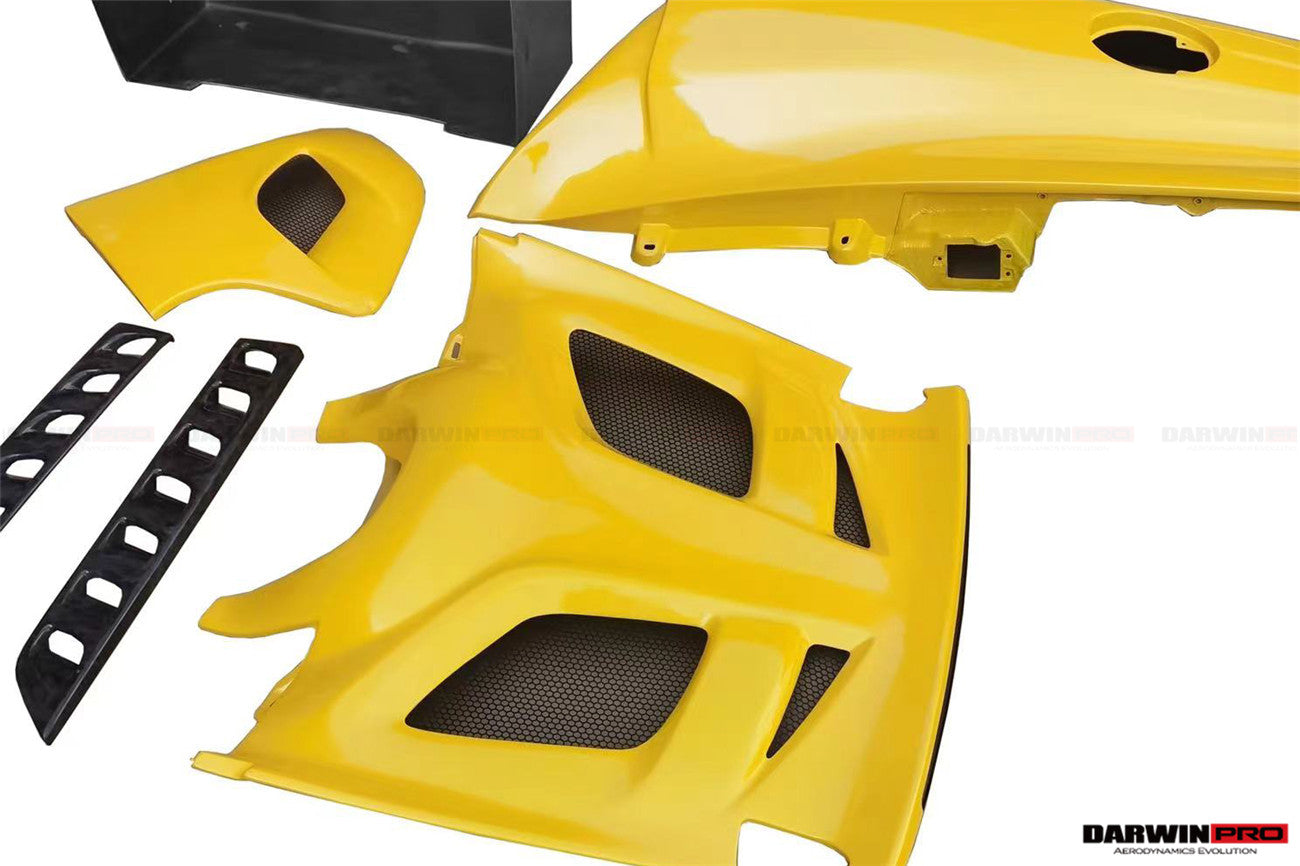Kit de carrocería trasera de fibra de carbono seco DarwinPRO 2011-2017 para McLaren 650S, 625C, MP4, 12C y 675LT