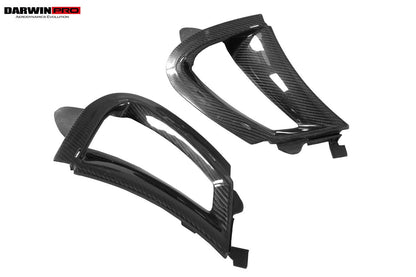 DarwinPRO Carbon Fiber Front Bumper Side Air Vents Replacement | 2017-2023 McLaren 720s