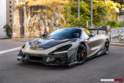 DarwinPRO Se²NWB Style Carbon Fiber Side Skirts | 2017-2023 McLaren 720s