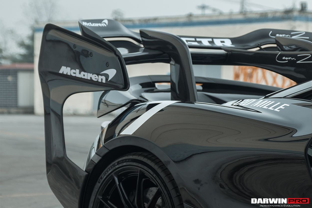 DarwinPRO Se²GTR Trunk Wing with Side Winglets | 2017-2022 McLaren 720s