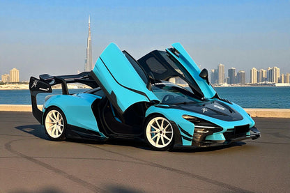 DarwinPRO Se²NWB Style Carbon Fiber Side Door Trims | 2017-2023 McLaren 720s