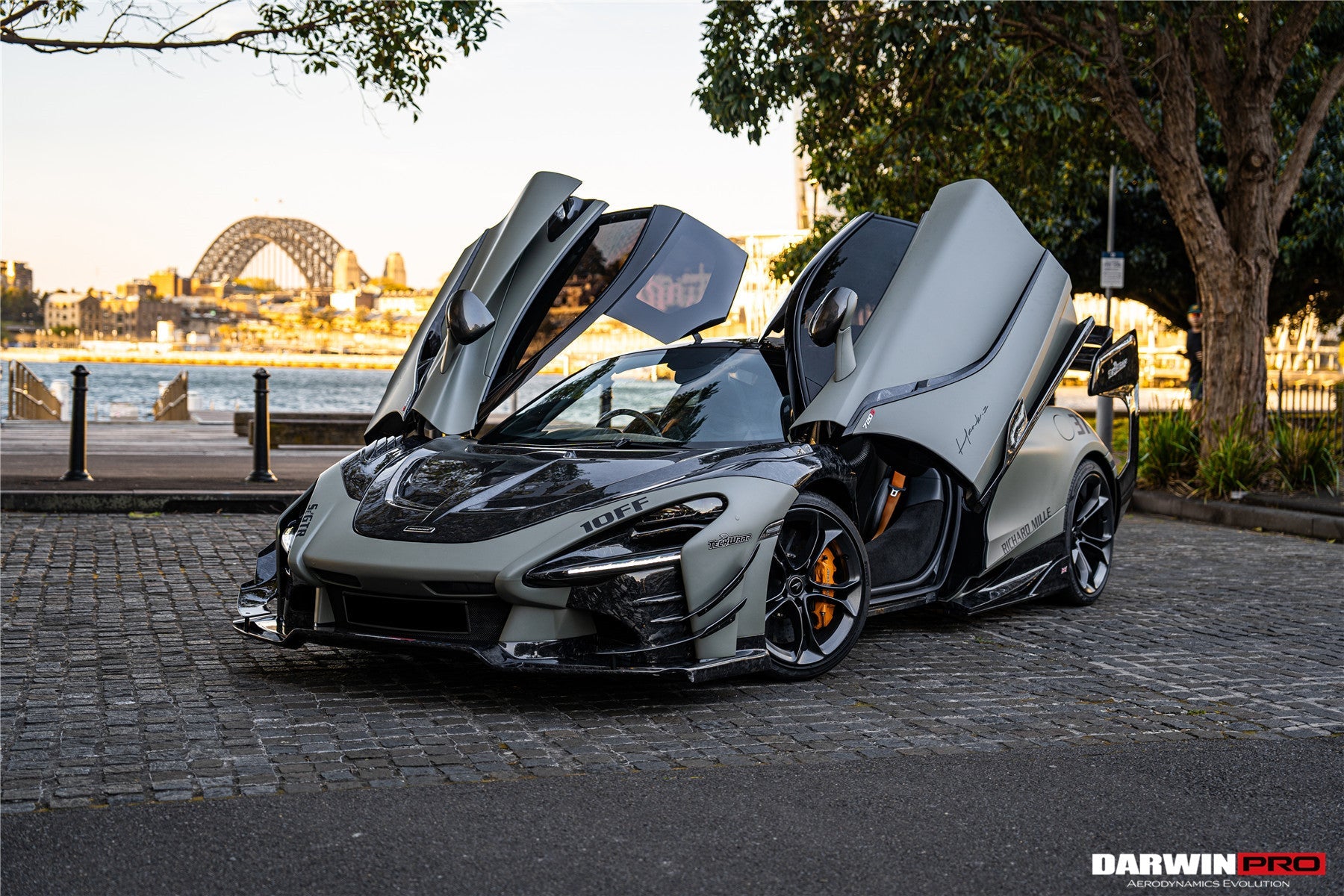 DarwinPRO Se²NWB Style Carbon Fiber Side Skirts | 2017-2023 McLaren 720s