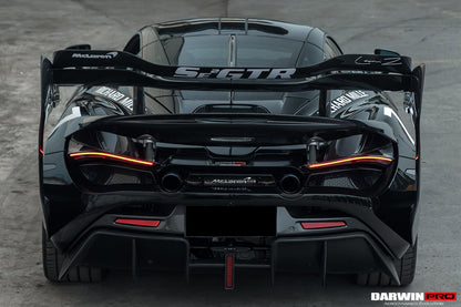 DarwinPRO Se²GTR Trunk Wing with Side Winglets | 2017-2022 McLaren 720s